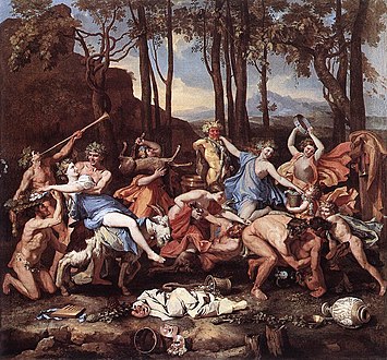 Πίνακας του Nicolas Poussin.