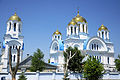 Coupoles de la cathédrale orthodoxe Saint-Nicolas, construite à la fin du XIXe siècle.