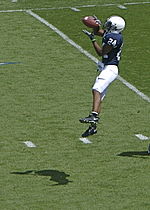 Jordan Norwood during his tenure at Penn State. Norwood leap.jpg