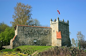 Resti del Castello di Nowy Sącz