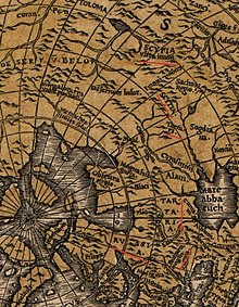 The "Blaci " people next to Magna Hungaria depicted on Oronce Fine's world map Nova Universi Orbis Descriptio (1531) Orontius-Finaeus-Map-fragment-1531.jpg