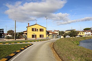 Orzignano Frazione in Tuscany, Italy