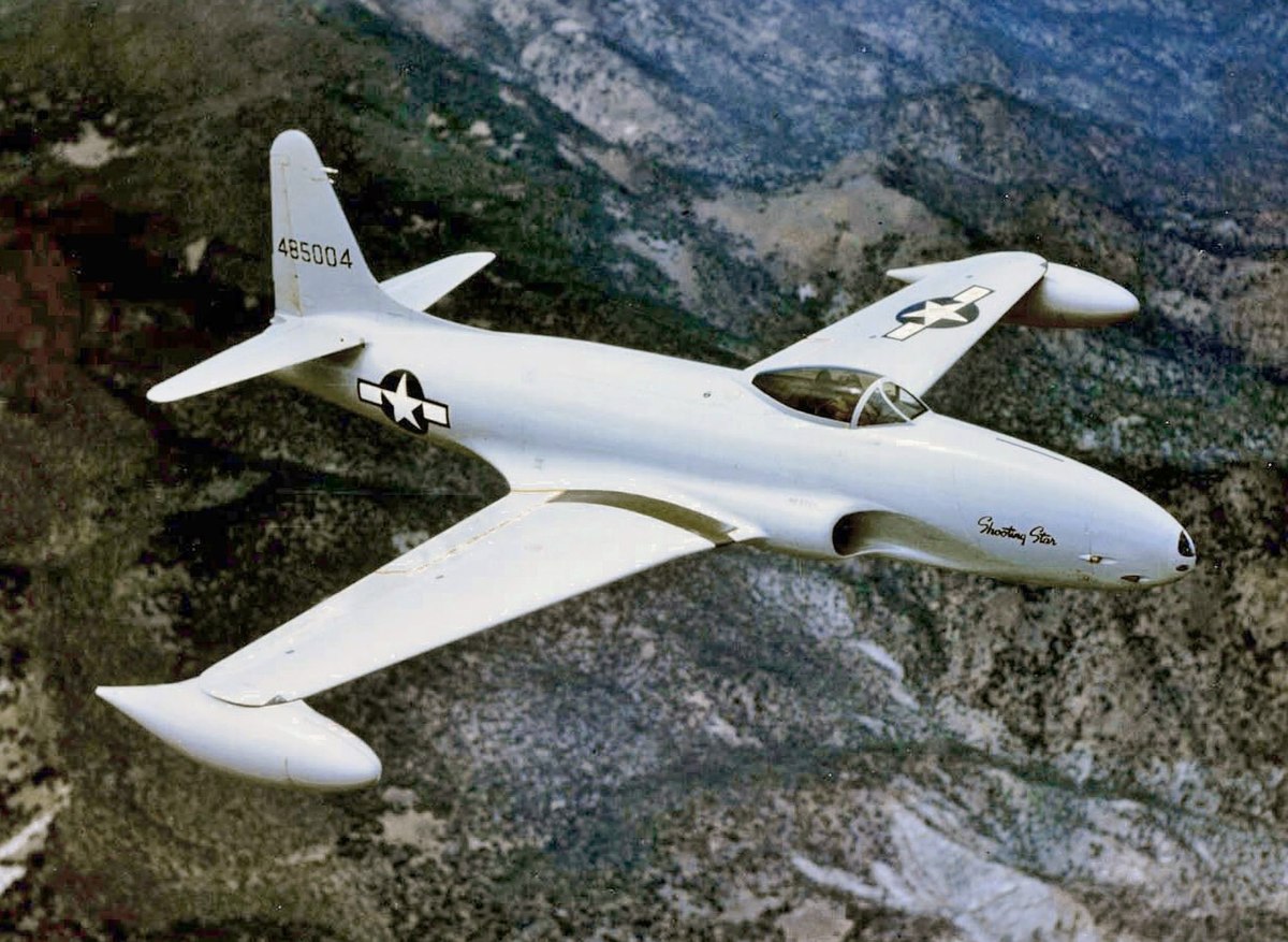 Lockheed P-80 Shooting Star - Wikipedia