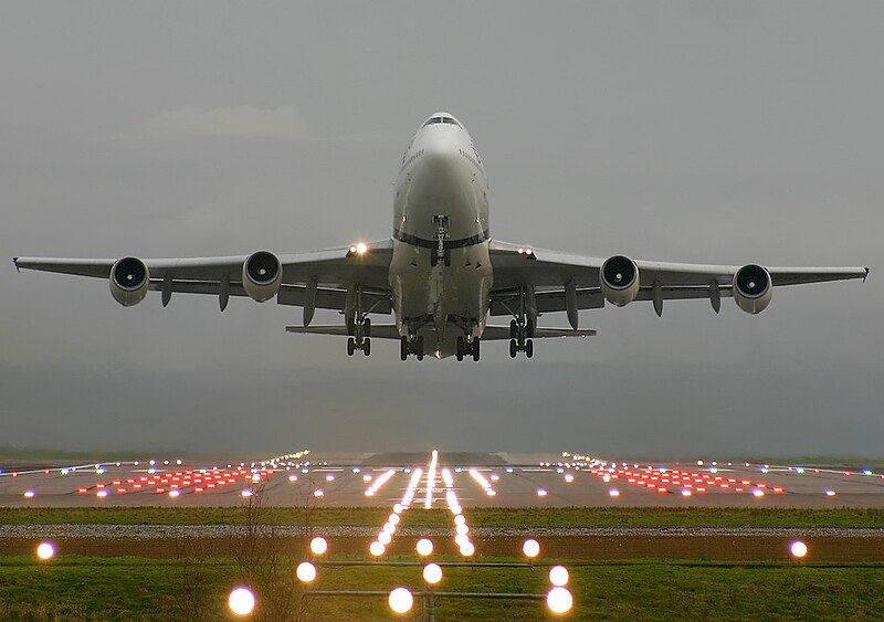 File:Pakistan International Airlines B747-240B (AP-BAT) departing Manchester Airport.jpg