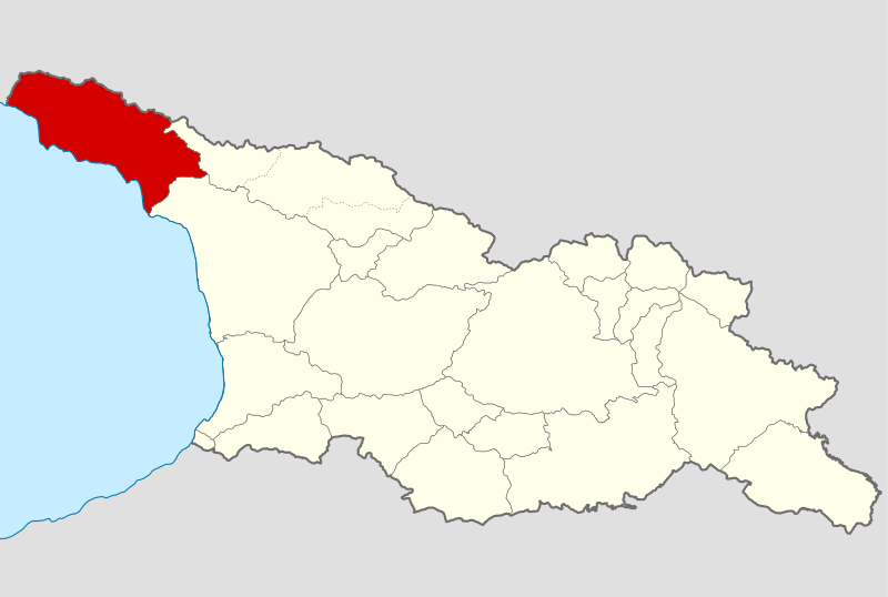 File:Part of historical Abkhazia in modern international borders of Georgia.svg