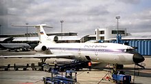 Tupolev Tu-154M nella vecchia livrea della PAL Perm Airlines