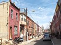 Harper Street, Fairmount, Philadelphia, PA 19130, looking east, 3000 block