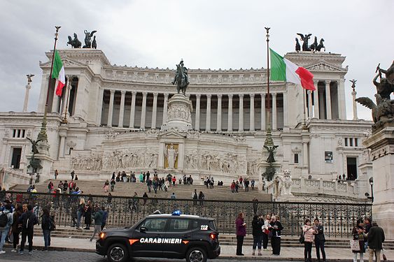 Piazza Venezia in rome