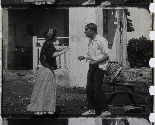 Frame from the previously lost 1911 film Pictureland