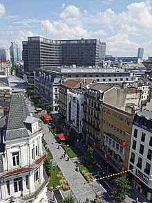 Pictures taken from former Actiris Building on Anspach, Brussels 19.jpg