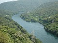 Река ниже гидроузла Бхумибол