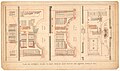 Plans des différents étages du grand orgue de Saint-Sulpice par Aristide Cavaillé-Coll.