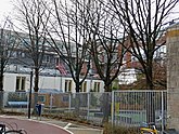 Picture of a small playground of childcare in the Kinkerbuurt, Amsterdam Oud-West 2013; photo, Fons Heijnsbroek