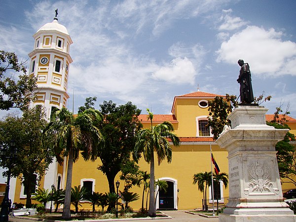St. Thomas Cathedral in Ciudad Bolivar opened in 1841