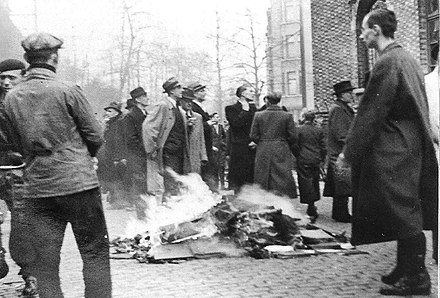 Pogrom et autodafé d'Anvers, 14 avril 1941