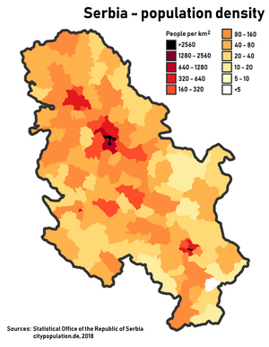 Szerbia: Fekvése, határai, Történelem, Földrajz