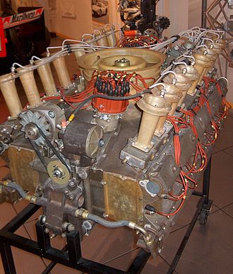 Porsche 917 experimental Can-Am engine Porsche 16cyl engine.JPG