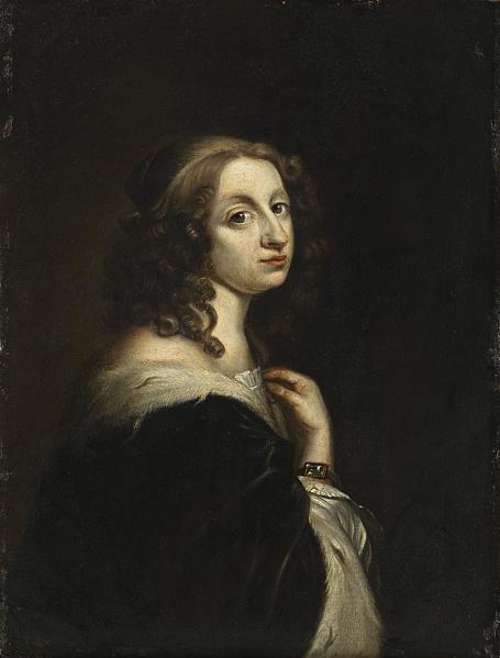 File:Porträtt av Drottning Kristina, målat av hovmålare David Beck (ca 1650) - Livrustkammaren - 91525.tif