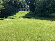 View of the Praeneste from the riverbank Praeneste from below.jpg