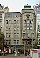 Průčelí Adamovy lékárny na Václavském náměstí, Praha, 1911–1913