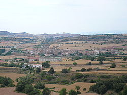 Els Prats de Rei, with Calaf in the background