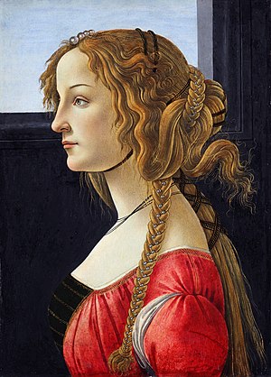 Porträt einer Dame (Sandro Botticelli)