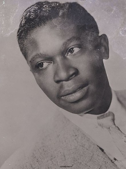 Early publicity photo of B.B. King