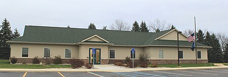 Putnam Township Hall, Michigan.JPG