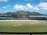 The Queen's Park Oval, which is owned by the QPCC. Queens Park Oval Trinidad.jpg