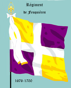 Drapeau d'ordonnance du régiment de Feuquières