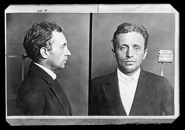 Raoul Villain mugshot 1920