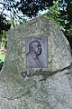 Čeština: Raspenavský pomník Wenzela Franze Jägera, malíře Jizerských hor.