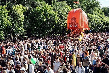 Ratha Yatra in Moscow