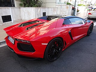 Red Lamborghini - Montecarlo 02