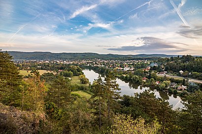 How to get to Řevnice with public transit - About the place