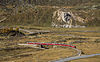 Rhb Bernina Express crosses the upper Berninabach bridge.jpg