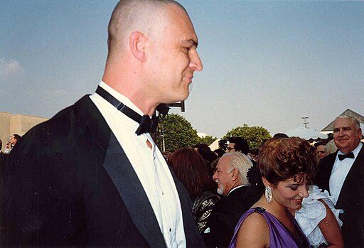 Richard Moll on the red carpet at the 39th Annual Emmy Awards