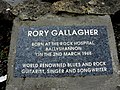 Thumbnail for File:Rory Gallagher plaque, Ballyshannon - geograph.org.uk - 2548848.jpg