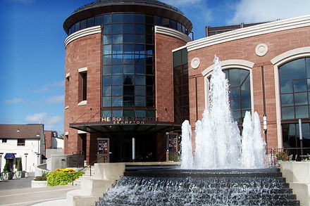 The Rose Theatre Fountain Stage