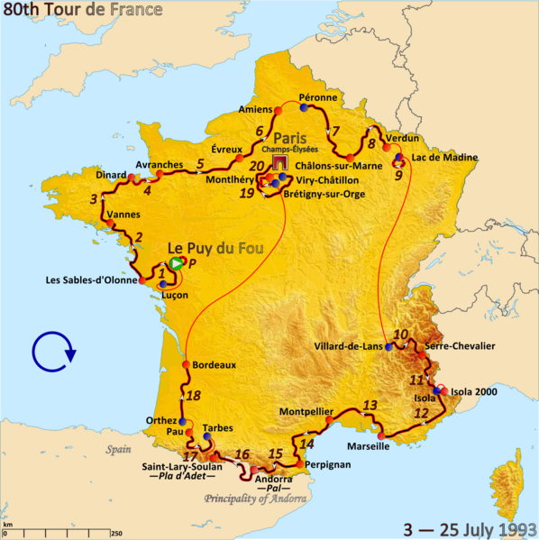 File:Route of the 1993 Tour de France.png