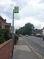 The bus stop at Elmfield Post Office, on Marlborough Road, Ryde, Isle of Wight for Southern Vectis routes 2 and 3. From 5 September 2010 route 2 was withdrawn from the area leaving only route 3.