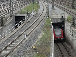 S-Bahn München, Abzweig Richtung Heimeranplatz 1