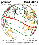 Solar Eclipse Of February 16, 1999