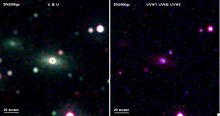 Supernova 2006gy imaged by the Swift spacecraft SN2006gy.jpg