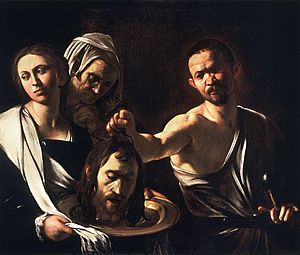 Salome with the Head of John the Baptist (Caravaggio), London