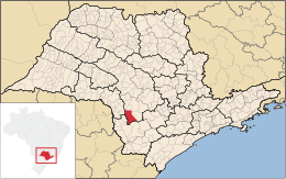 Itaí – Mappa