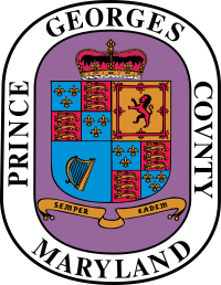  The flag of Prince George's County, from 1696 to 1963.