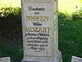 Grabmal Constanze Mozart, Leopold Mozart, Genofeva Weber u. a.