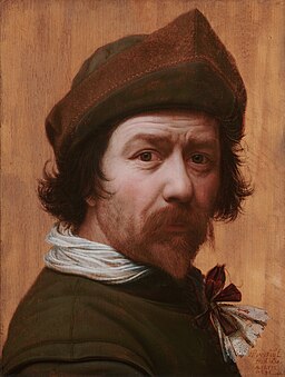 Self-Portrait by Huijgh Pietersz. Voskuijl Mauritshuis 955