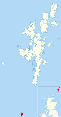 Kaart van Fair Isle